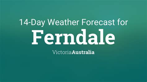 ferndale weather radar